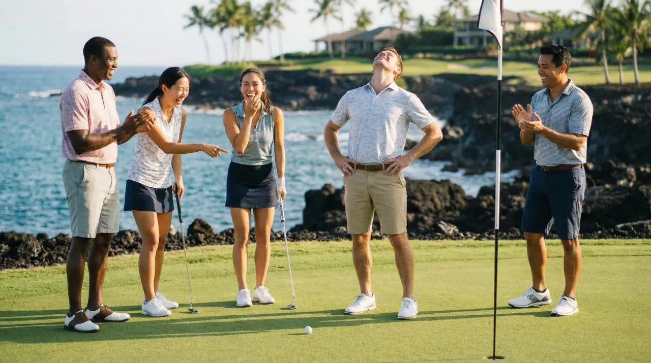 Golf and recreation near Keauhou